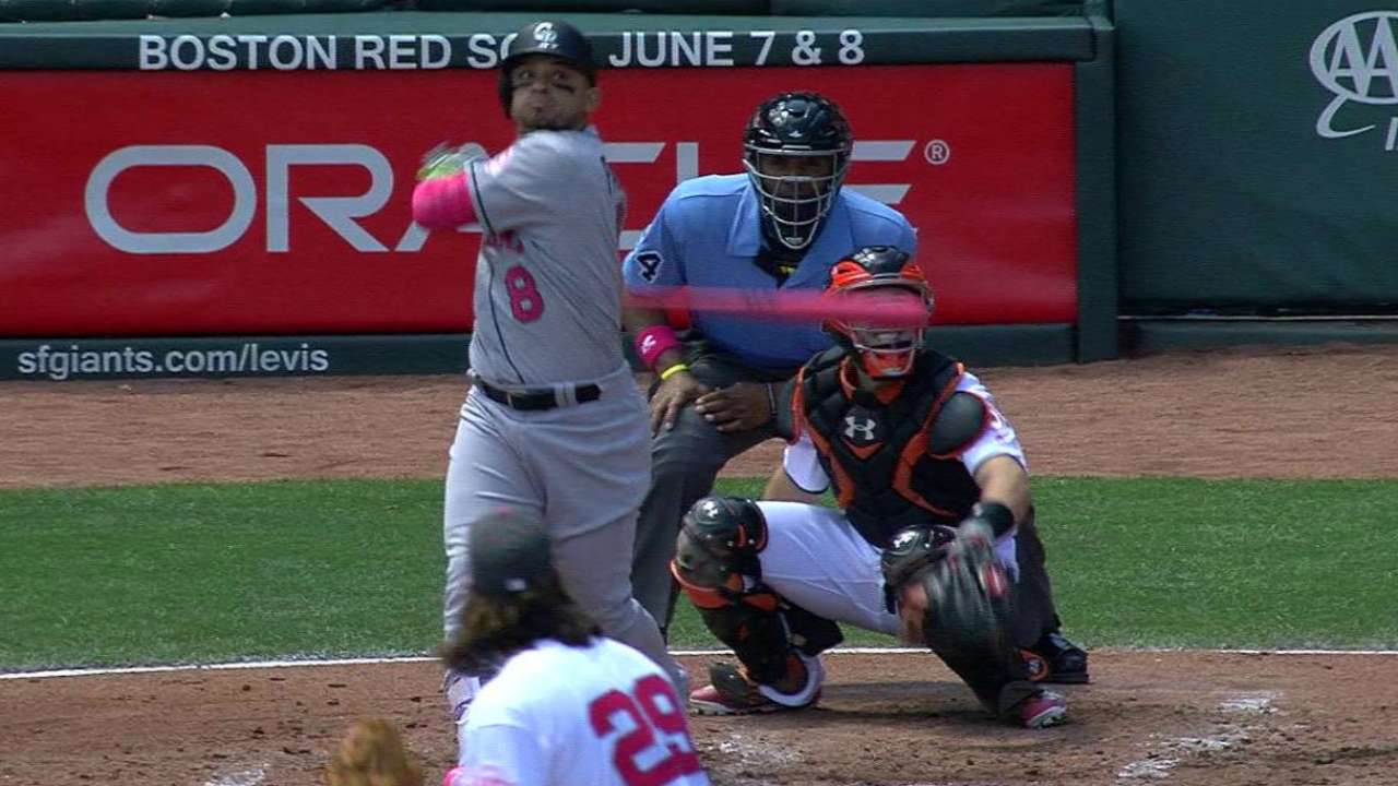 Parra's RBI single