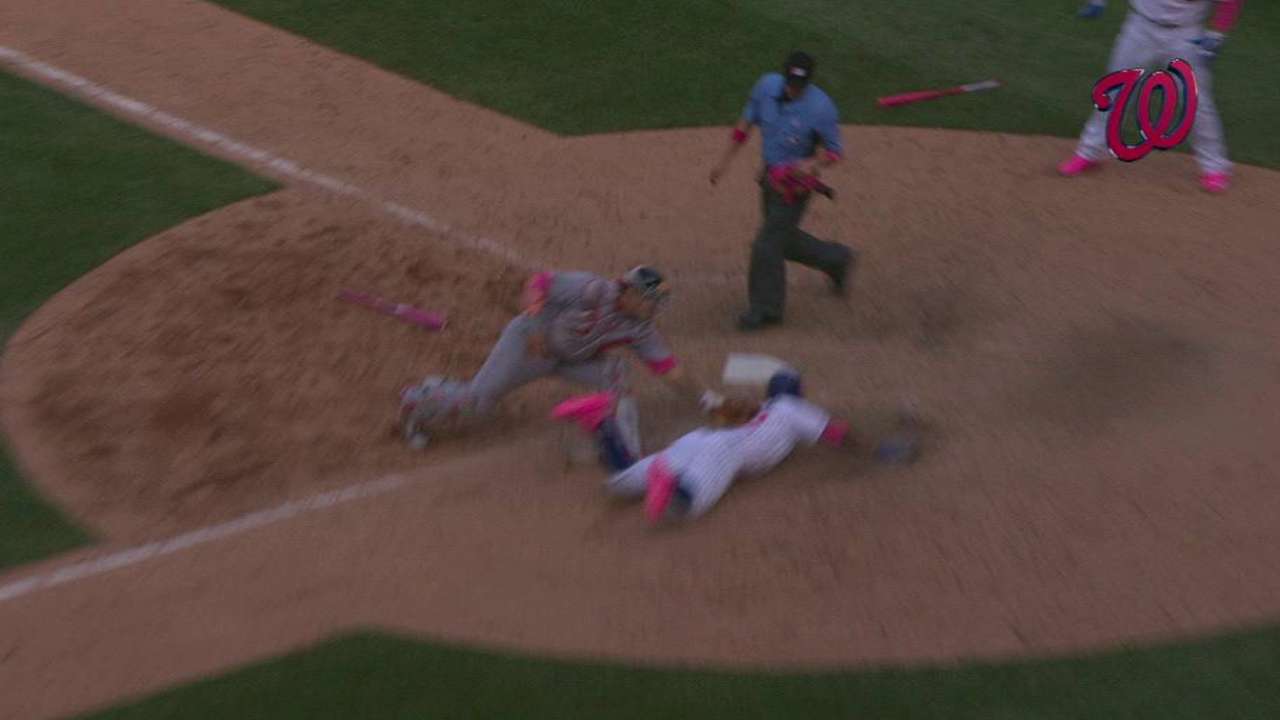 Espinosa cuts down Heyward