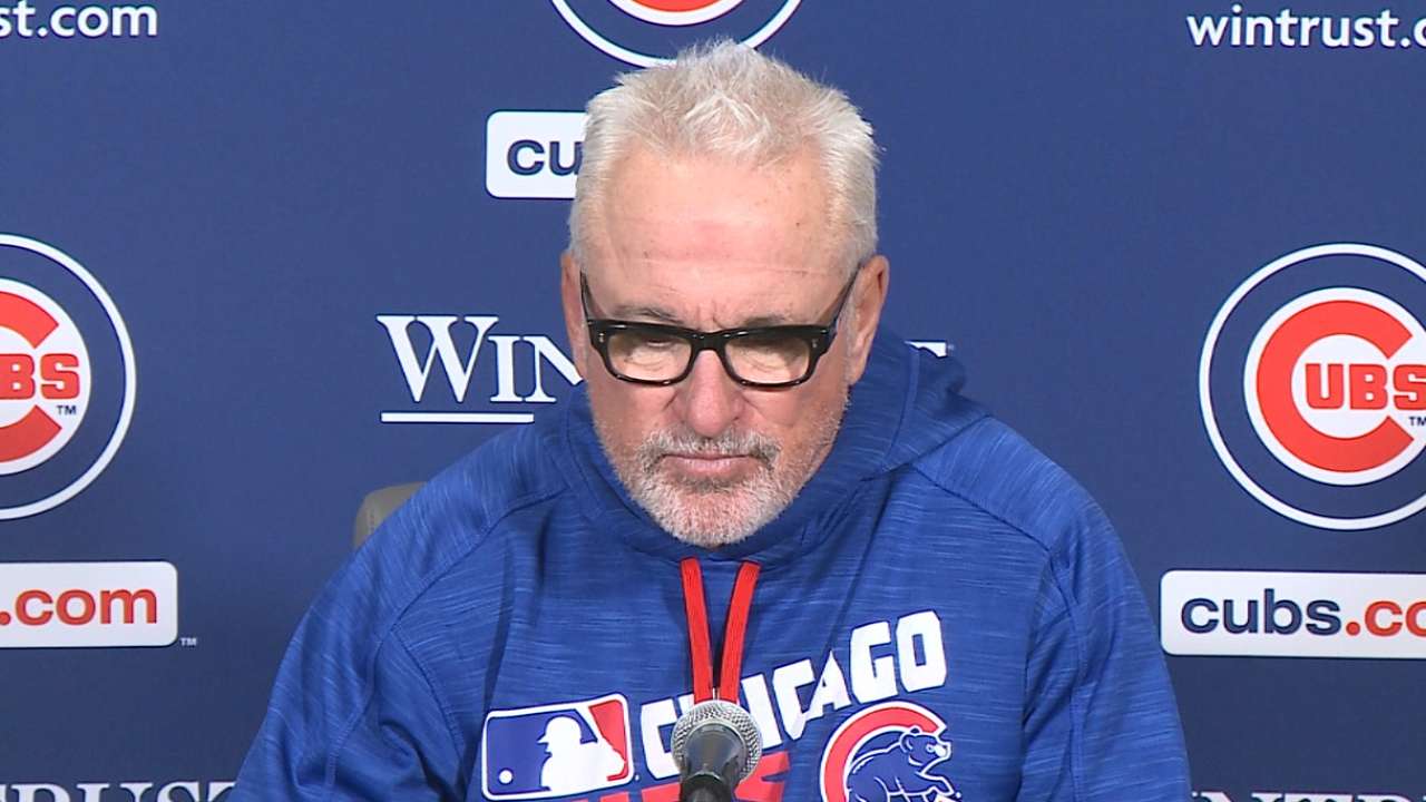 Joe Maddon on the Cubs' effort