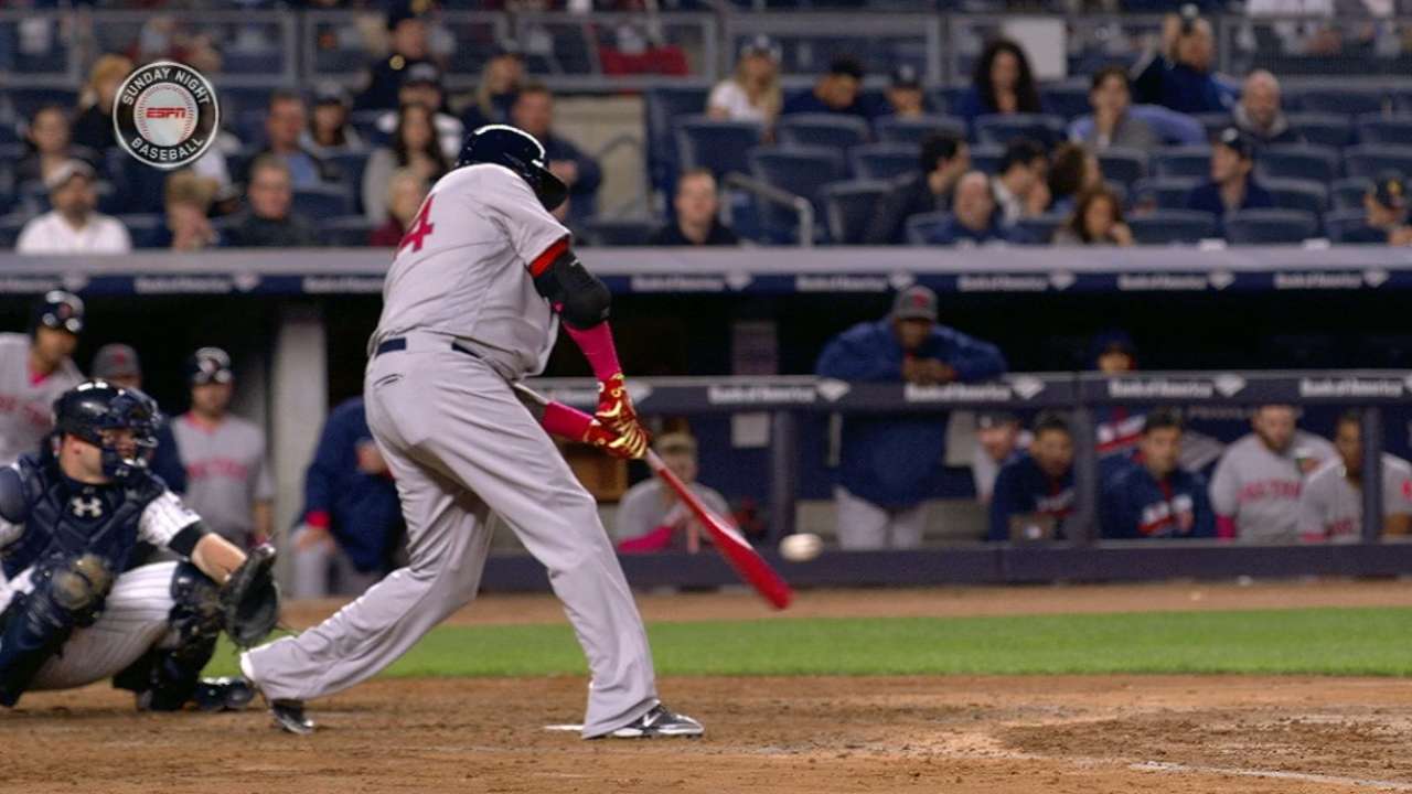 Ortiz's second homer of game