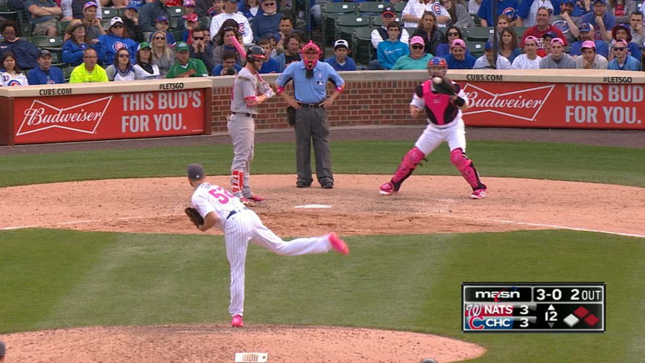 Harper takes 27 pitches