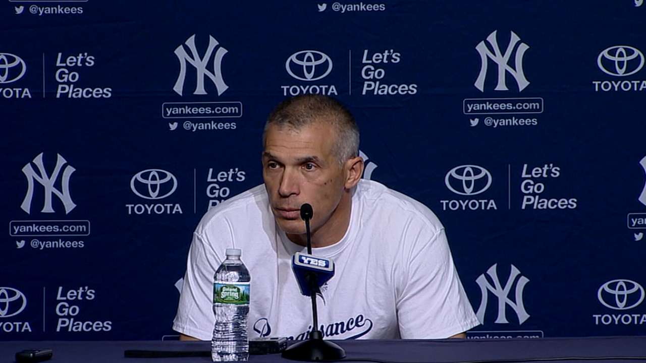 Girardi on Chapman's role