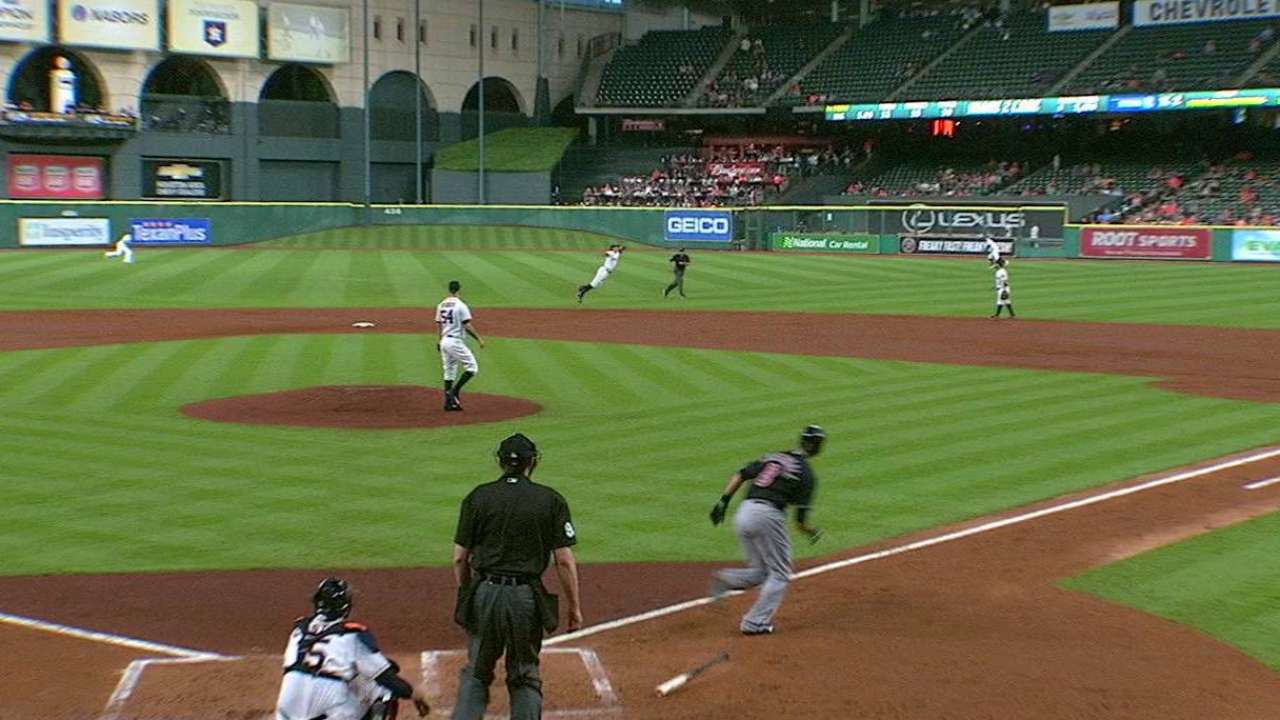Correa's great leaping grab