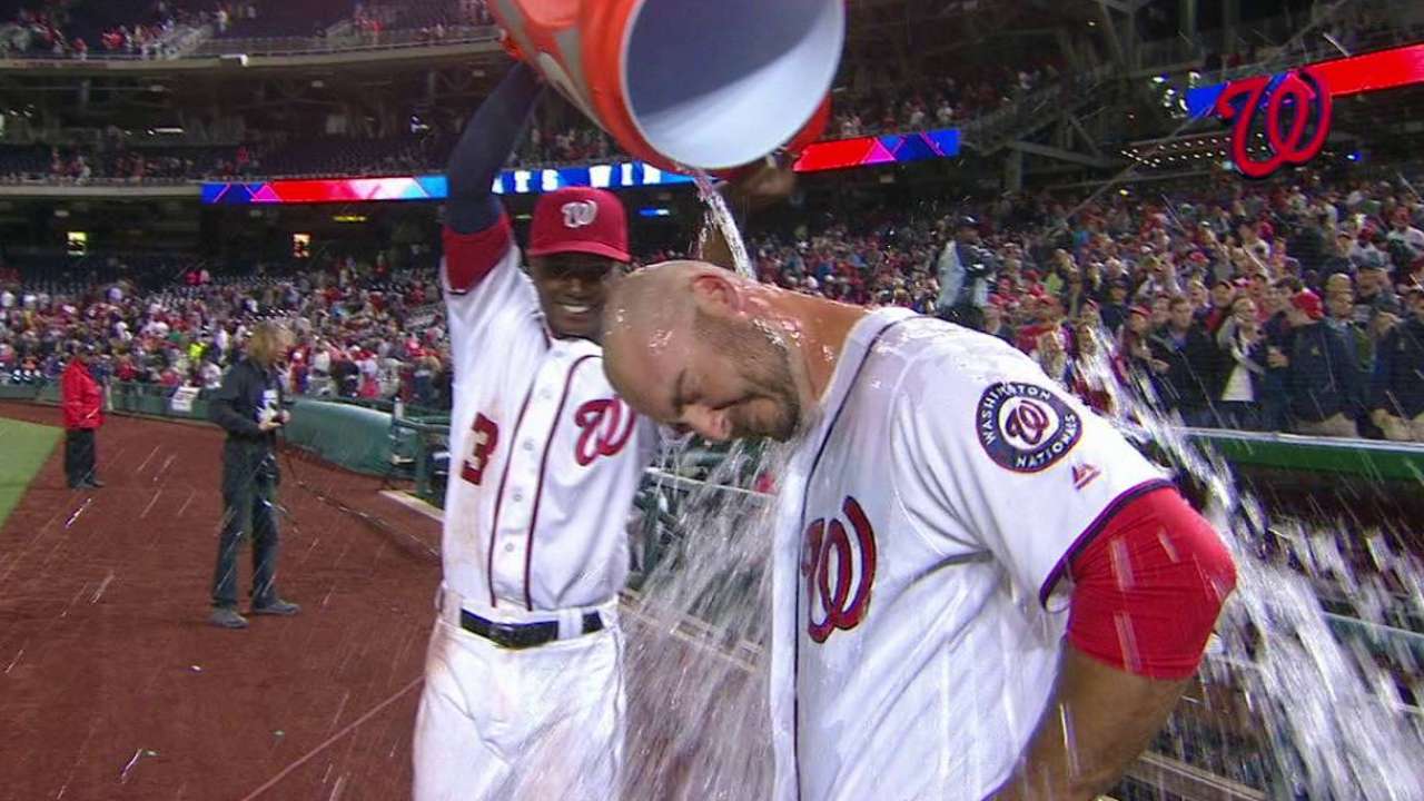 Robinson on game-winning homer