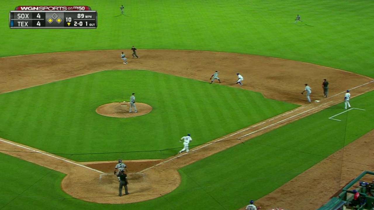 Lawrie starts DP to end inning