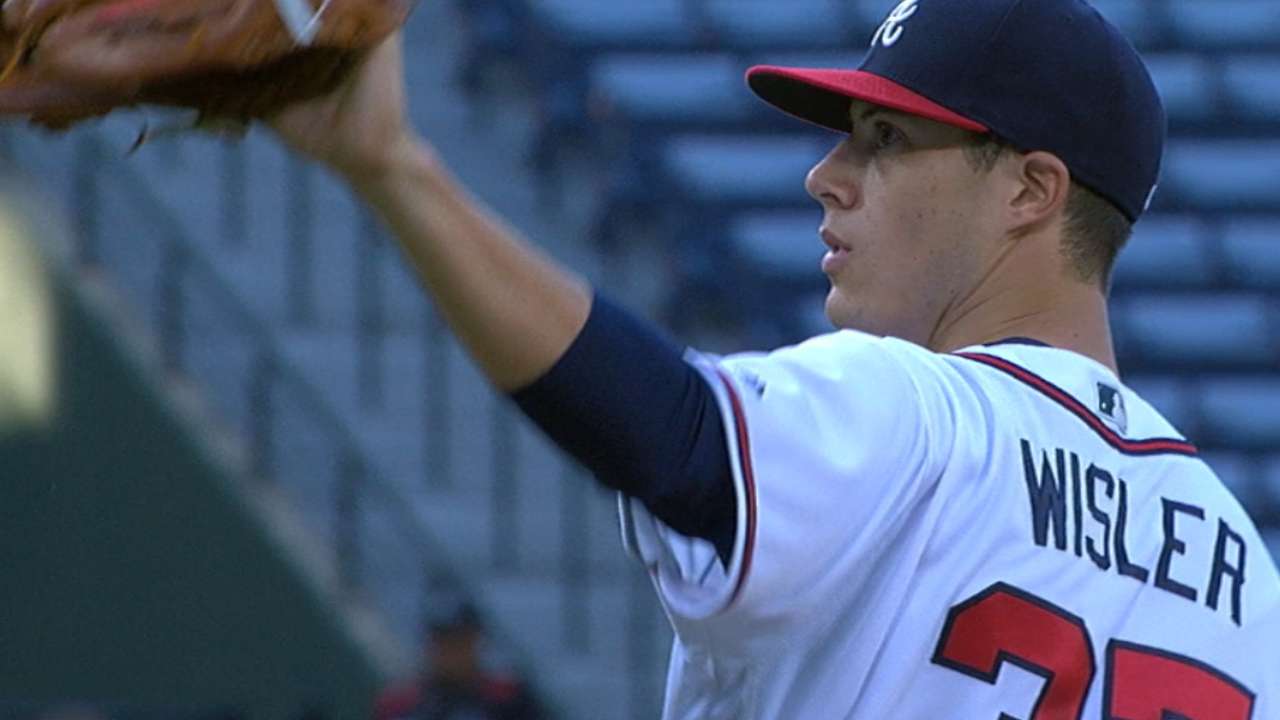 Wisler showing Braves glimpse of bright future