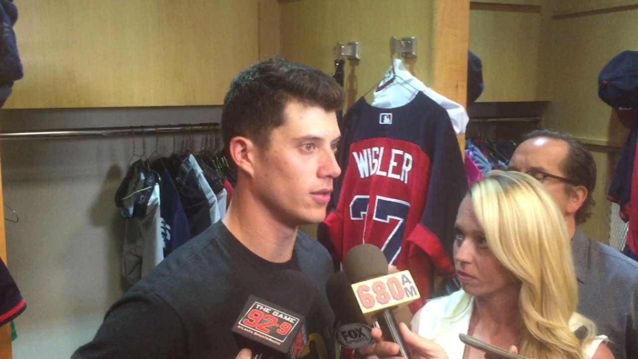 Wisler on Braves' 3-2 loss