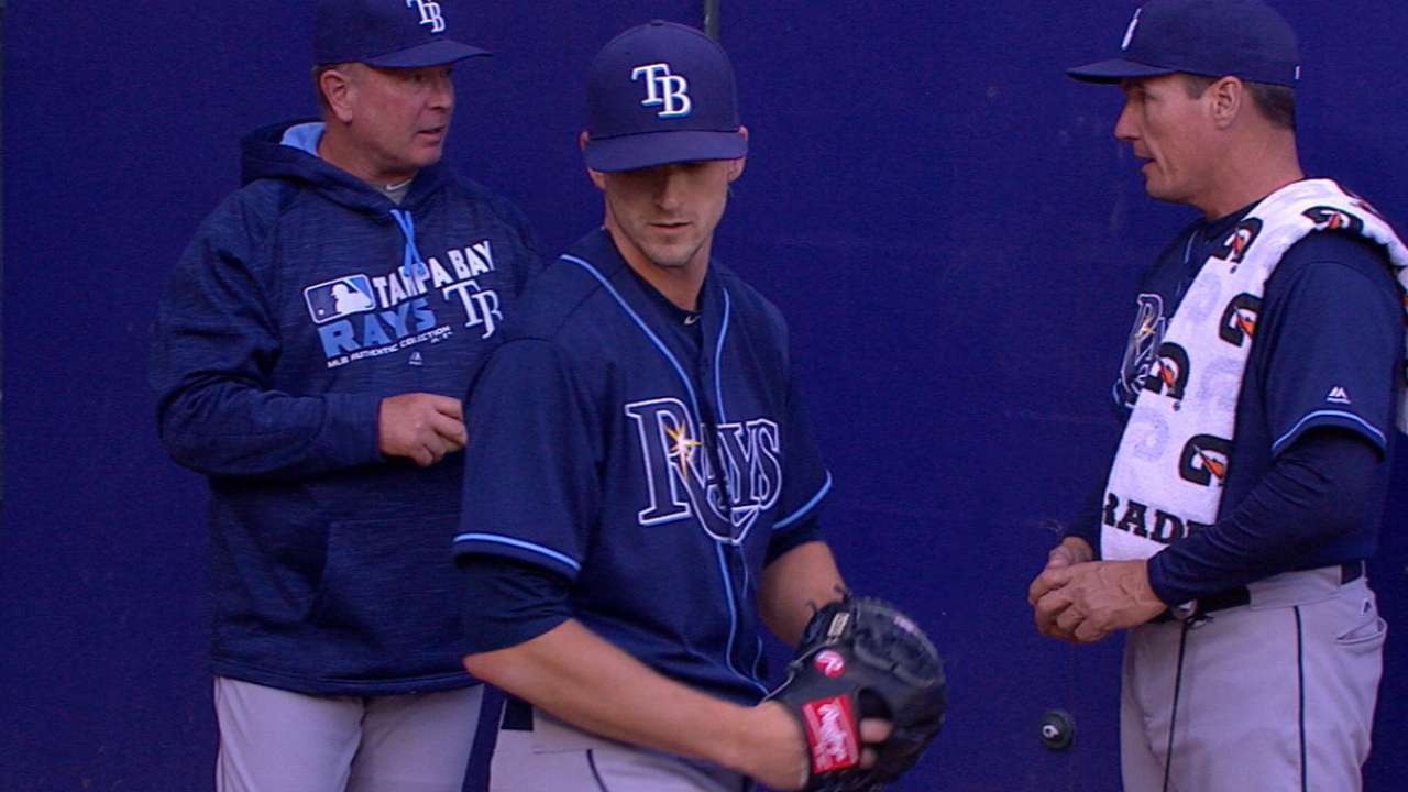 Smyly strikes out five
