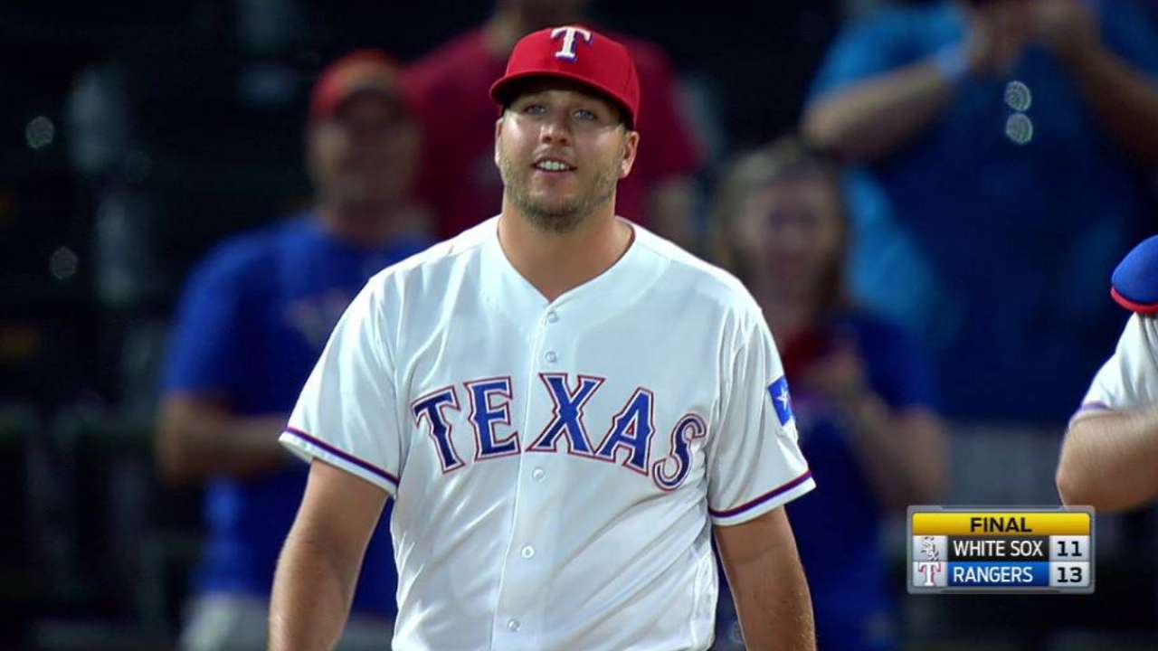 Rangers expect Tolleson to return Friday