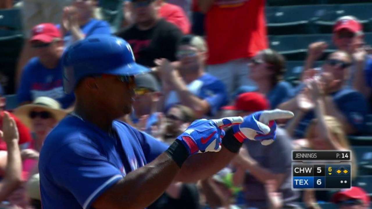 Rangers mount comeback to beat White Sox