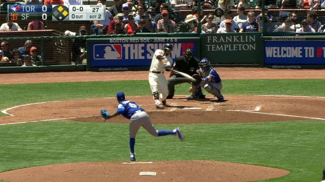 Blanco's RBI double to right