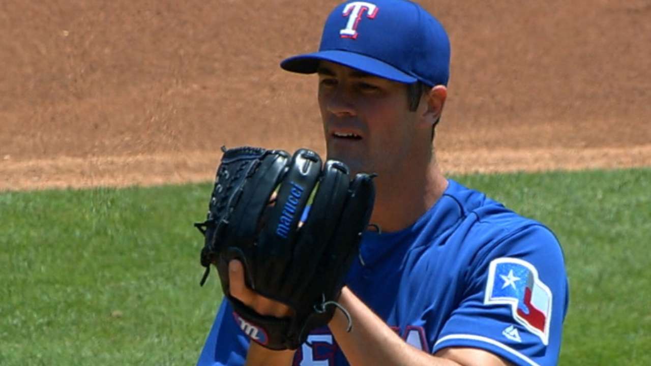 Hamels' nine strikeouts