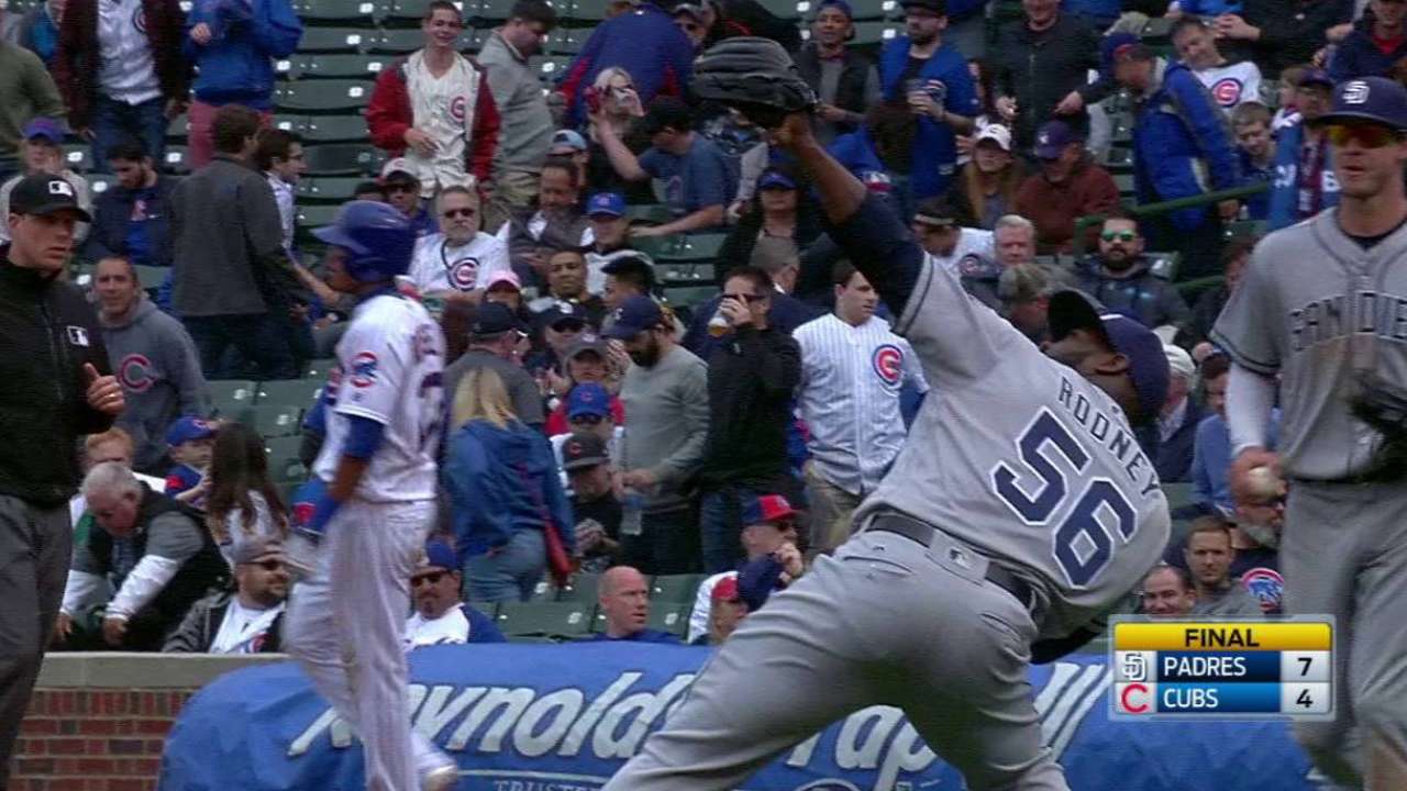 Rodney shuts the door