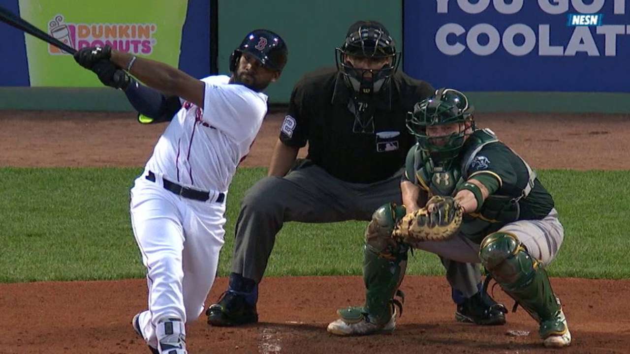 Bradley Jr.'s three-run home run