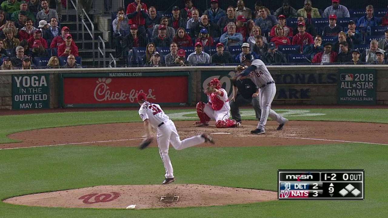 Scherzer's 19th strikeout
