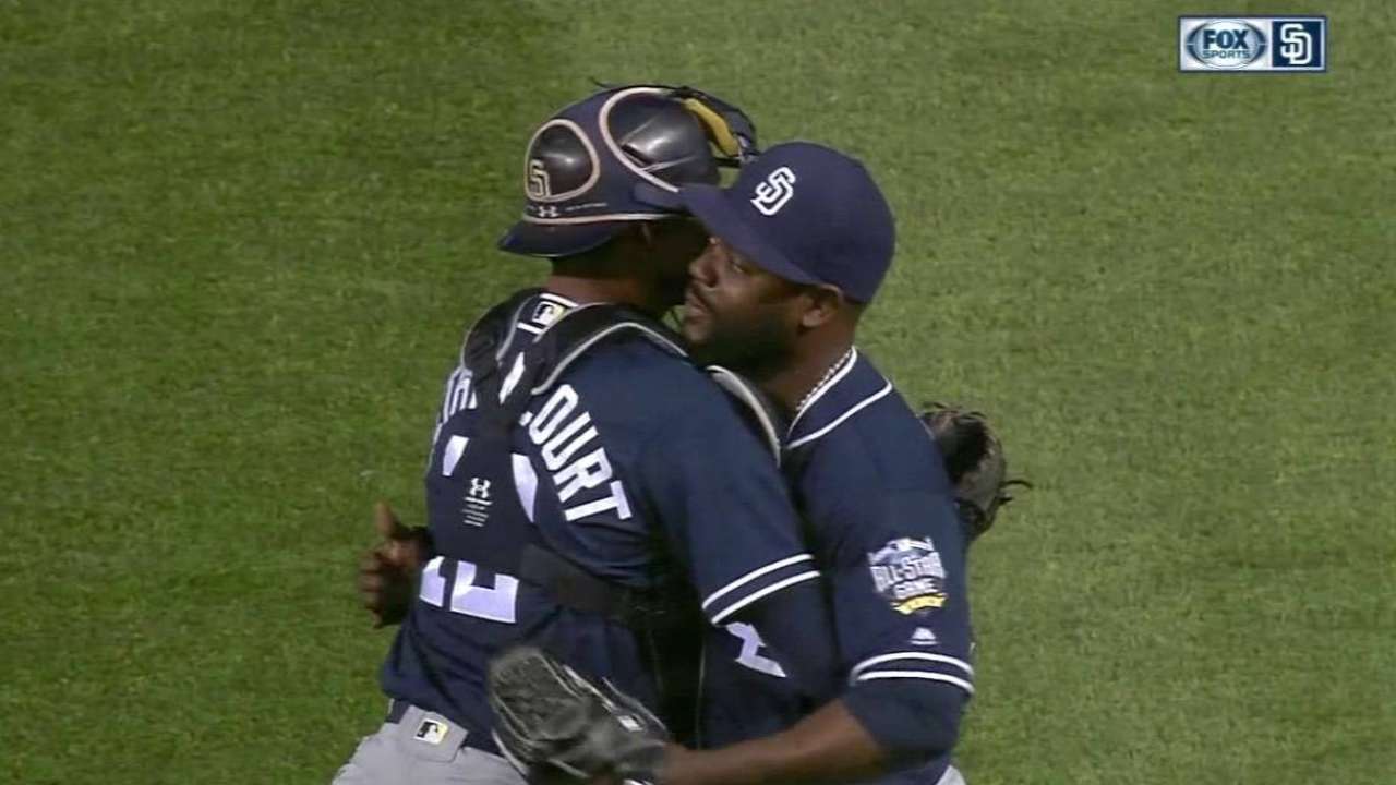 Rodney seals 10th save