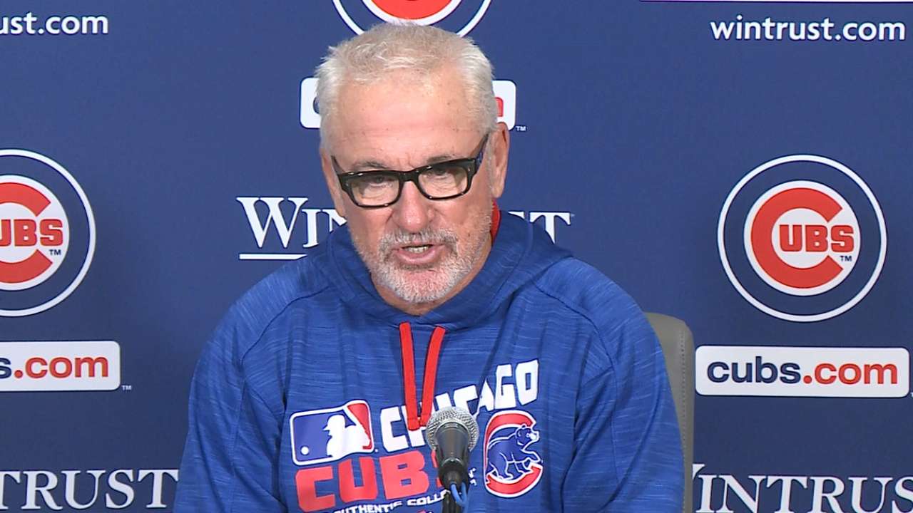Maddon on Lackey, lack of runs