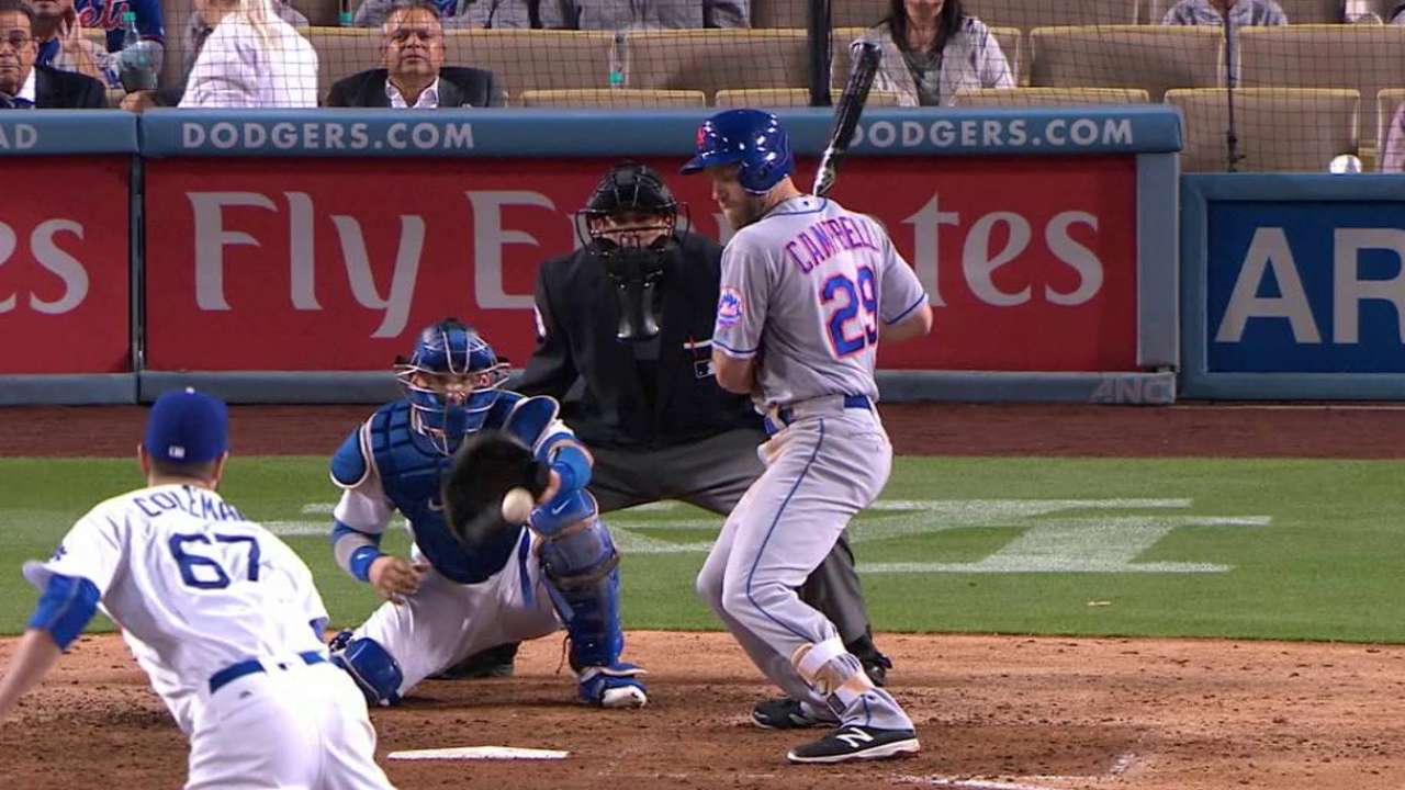 Coleman freezes Campbell