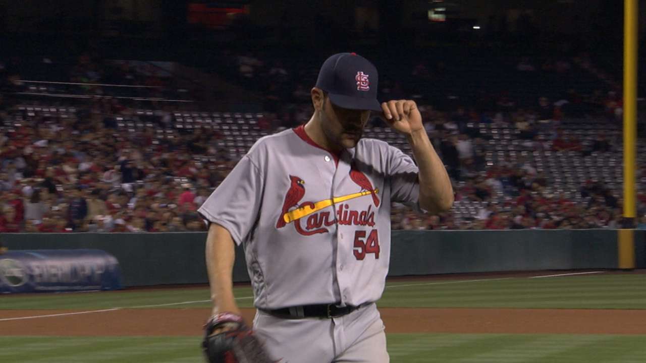 Garcia sharp as Cards extend Angels' slide