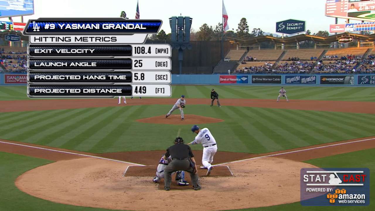 Statcast: Grandal's long homer
