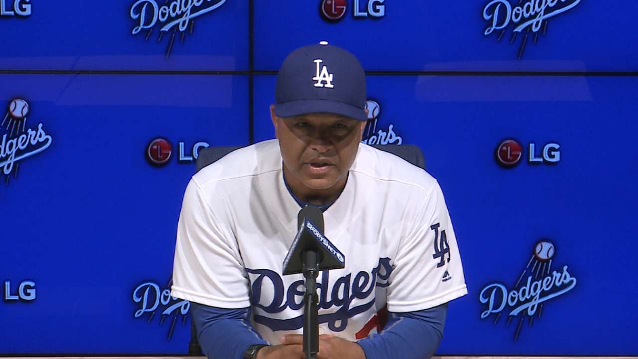 Roberts on win over Mets