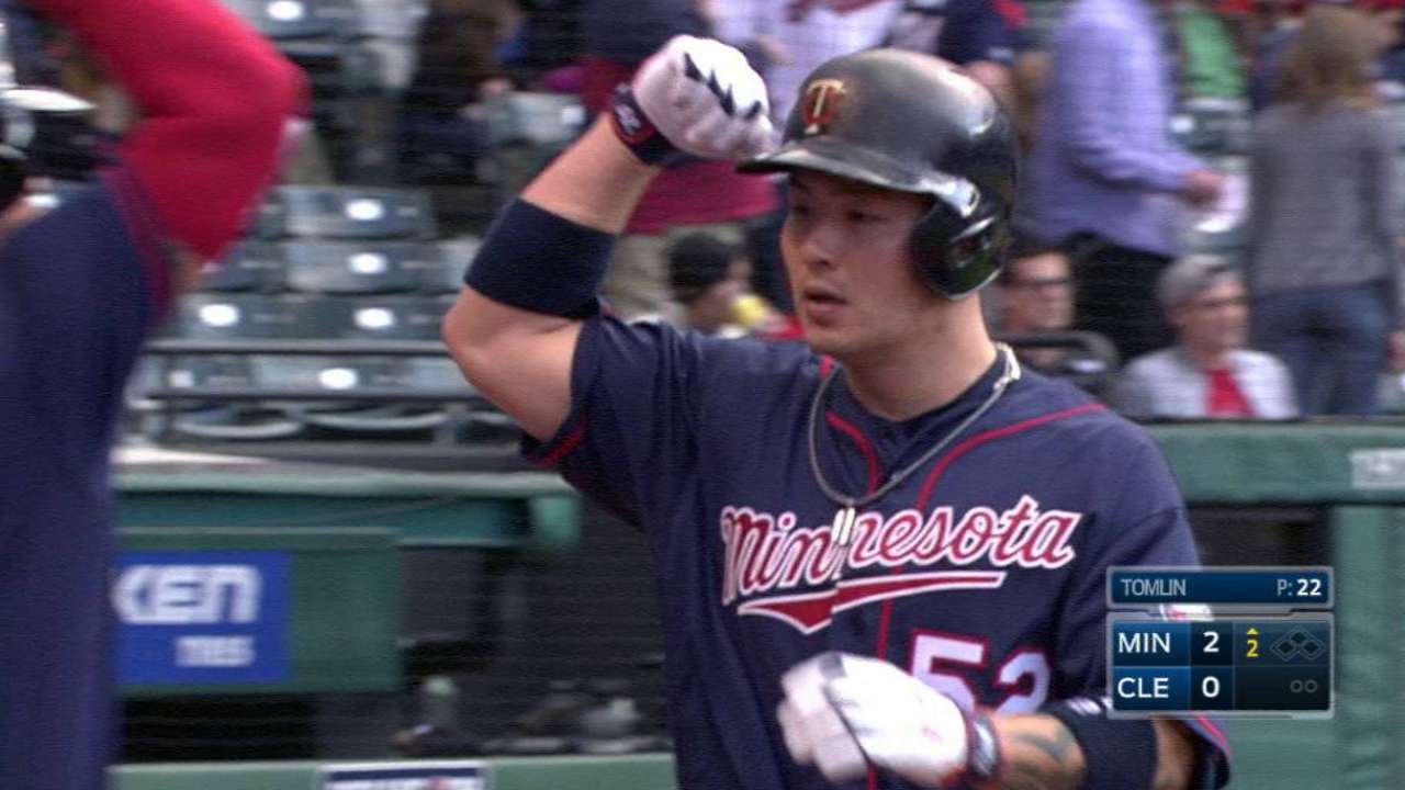 Park's mammoth home run