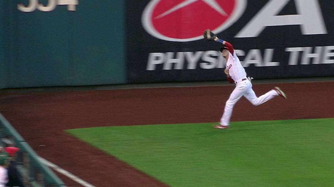 Two score on fielding error