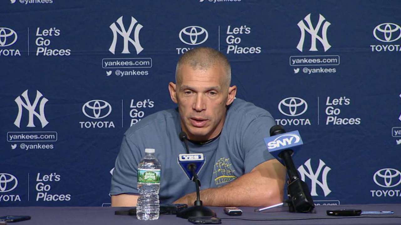 Yanks recall prospect Sanchez, option Olson