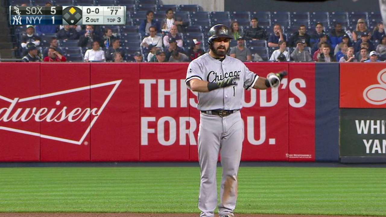 Eaton's two-run double