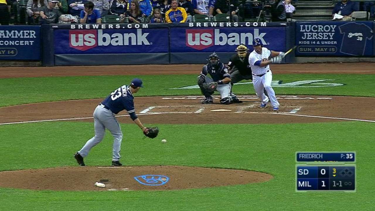 Guerra's first career hit