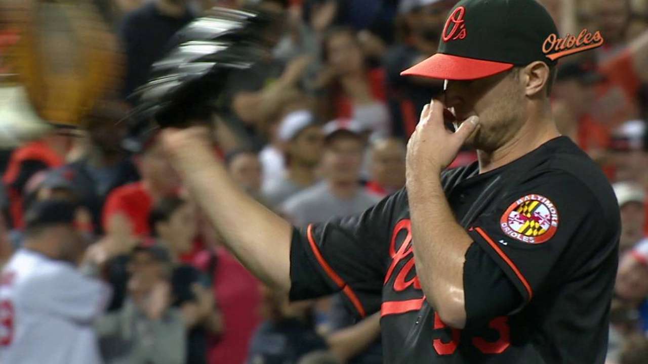 Britton notches his 10th save
