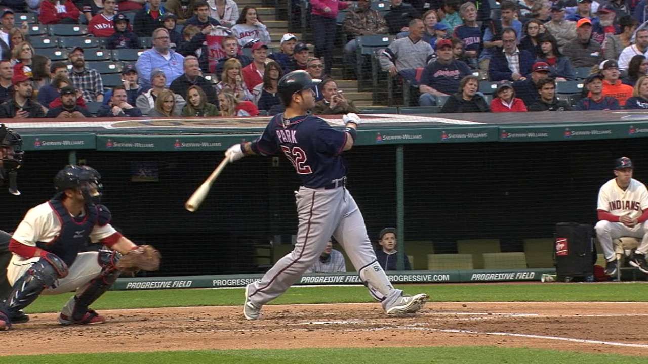 Park's two-homer game