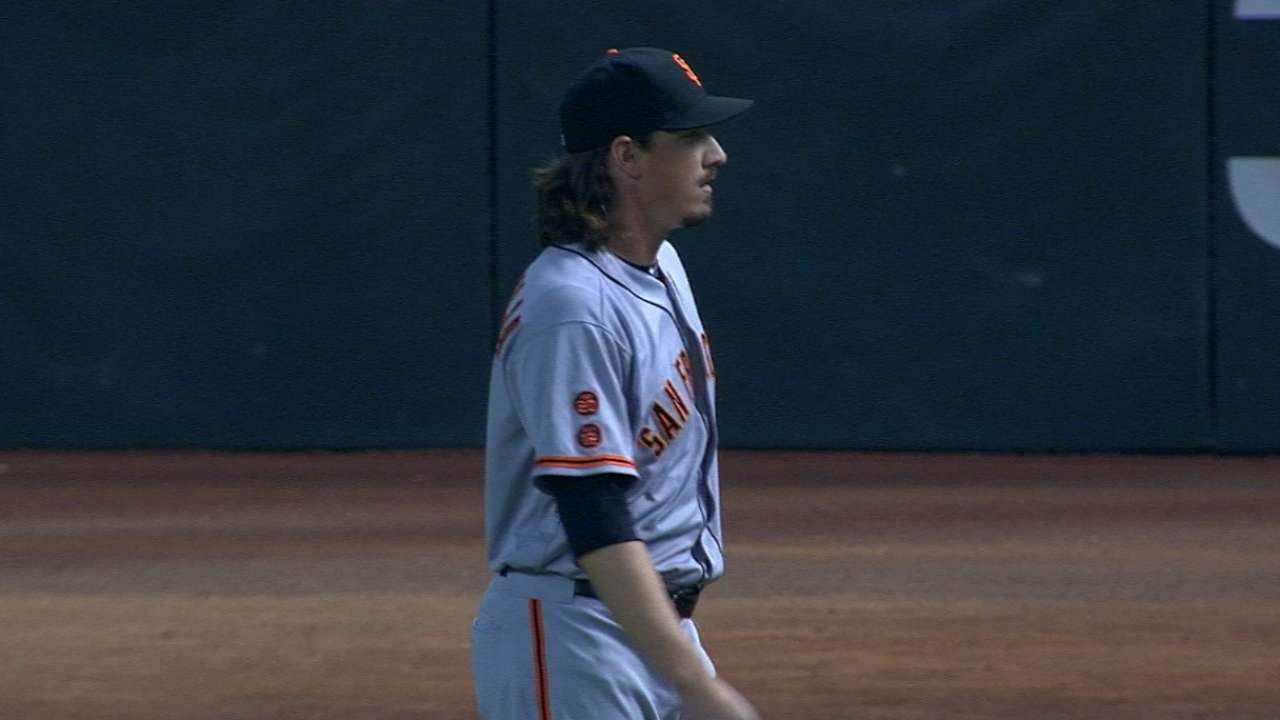 Samardzija earns fifth win