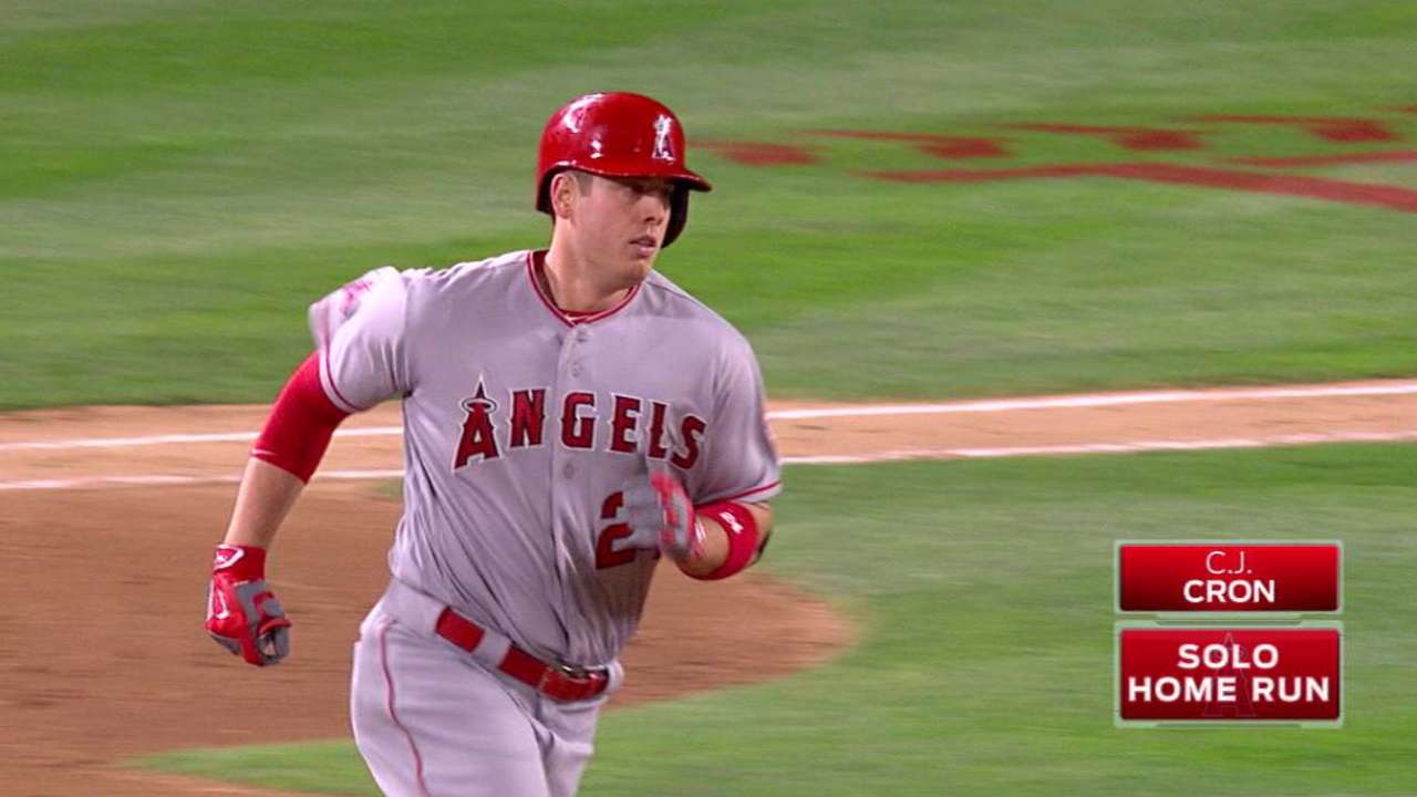 Cron's solo dinger