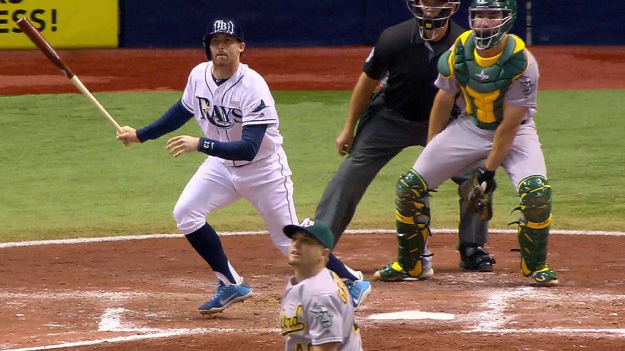Miller's two-run shot in the 3rd