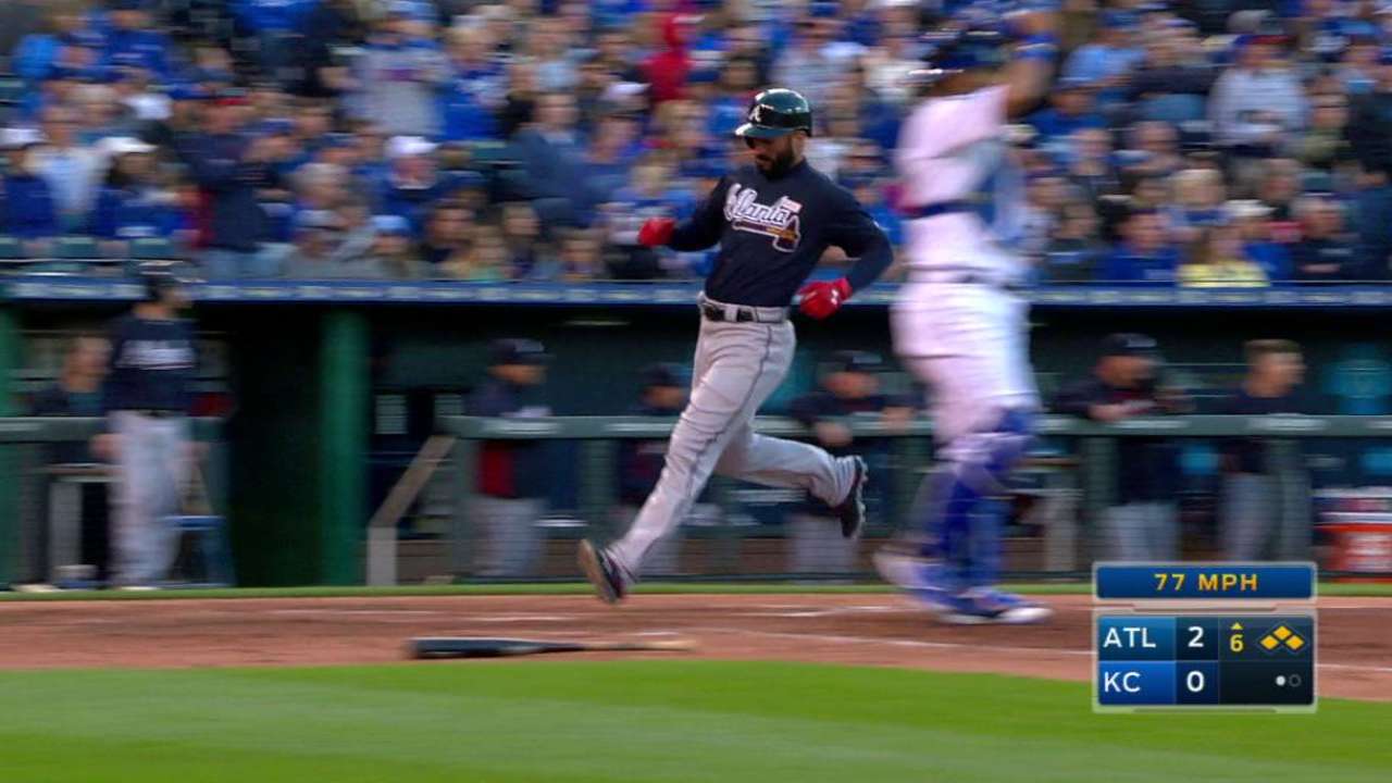Johnson's two-run single