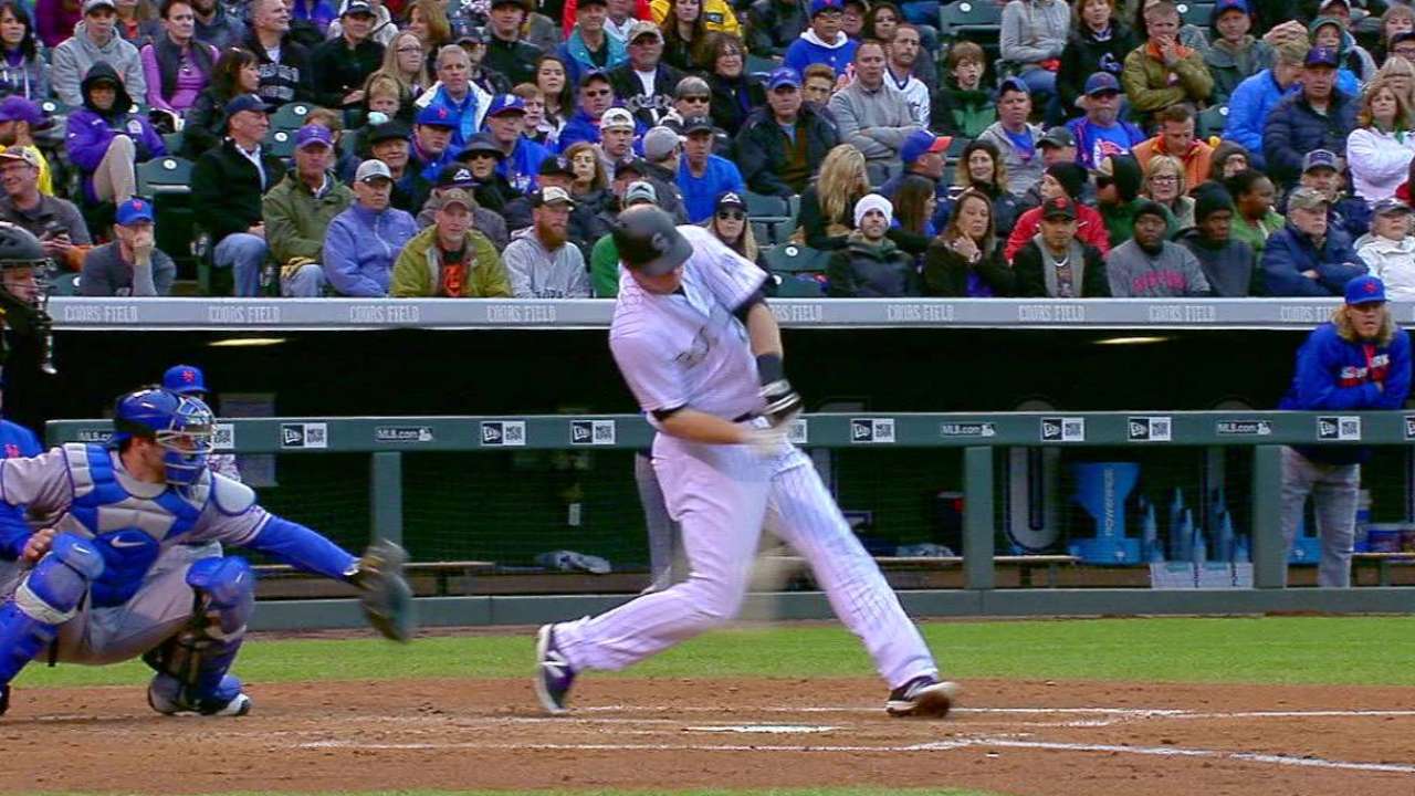LeMahieu, Wolters lideran triunfo de Rockies vs. Mets