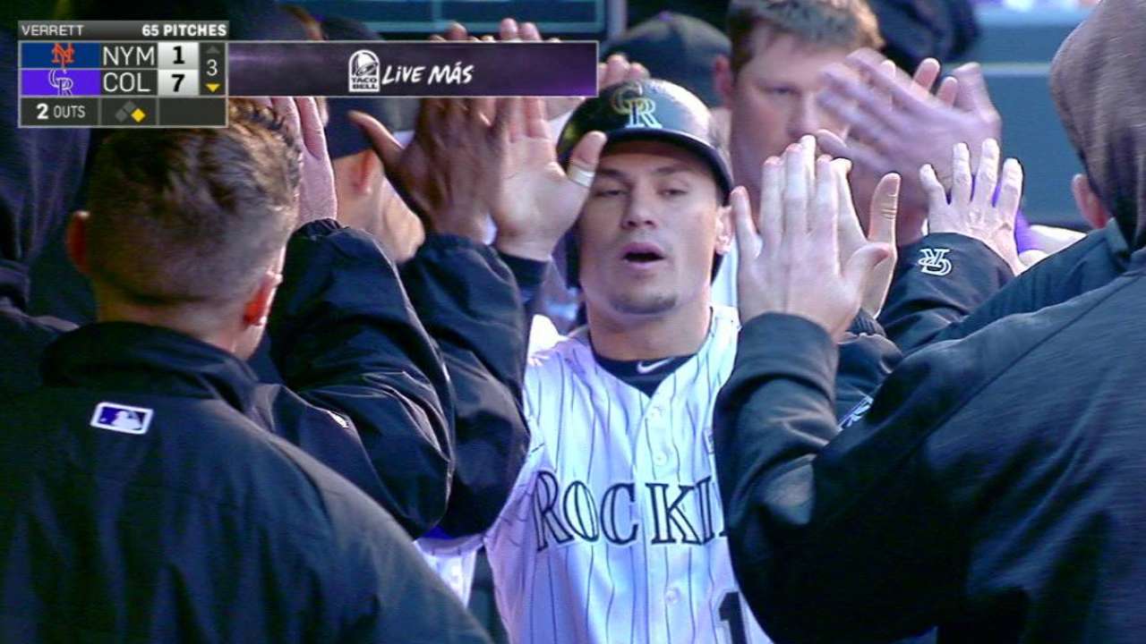Blackmon's two-run RBI single