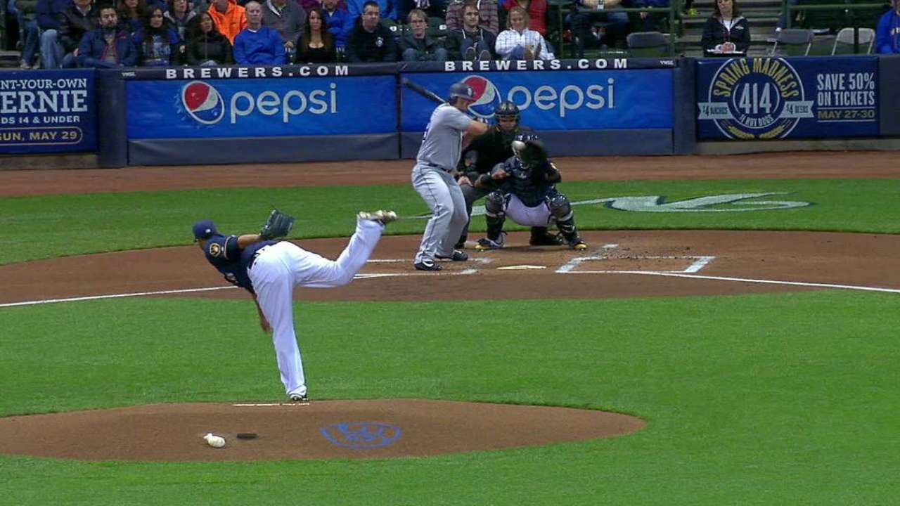Is Peralta's spot in the rotation in jeopardy?