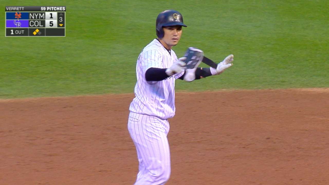 Rox rock Verrett, hold off Mets to take series