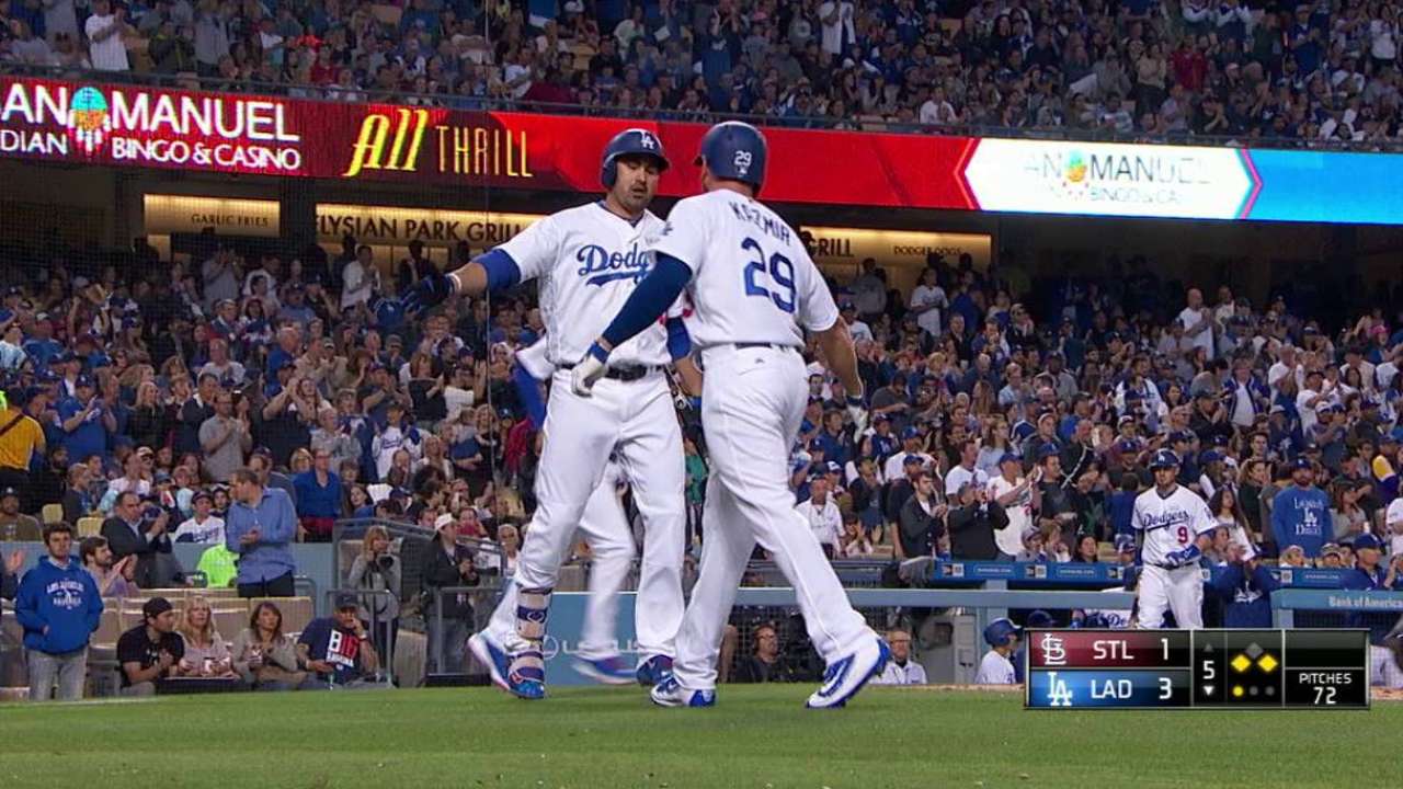 Turner's sac fly plates Kazmir