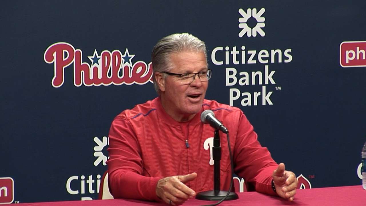 Mackanin on Phillies' 4-3 win