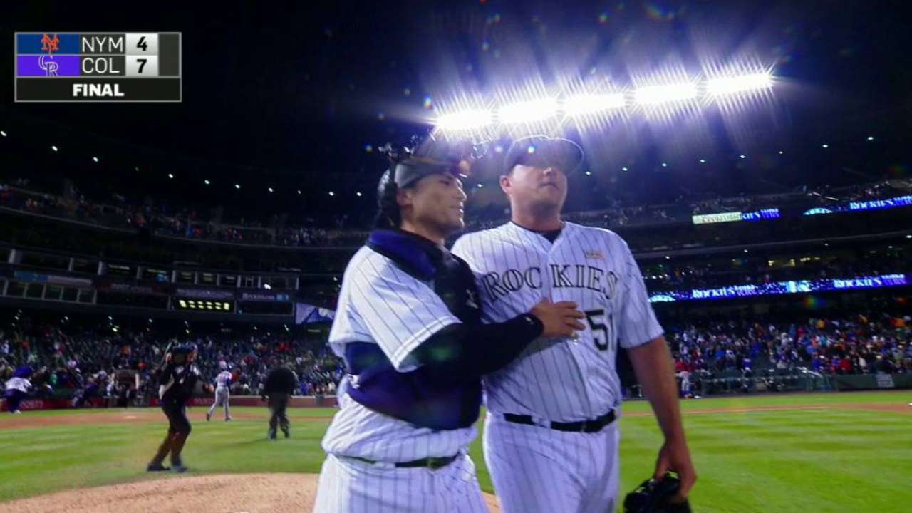 Stingy bullpen makes Rox early lead stick