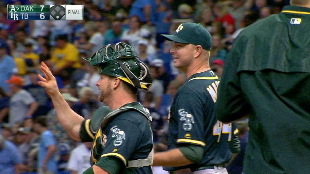 Madson earns the save