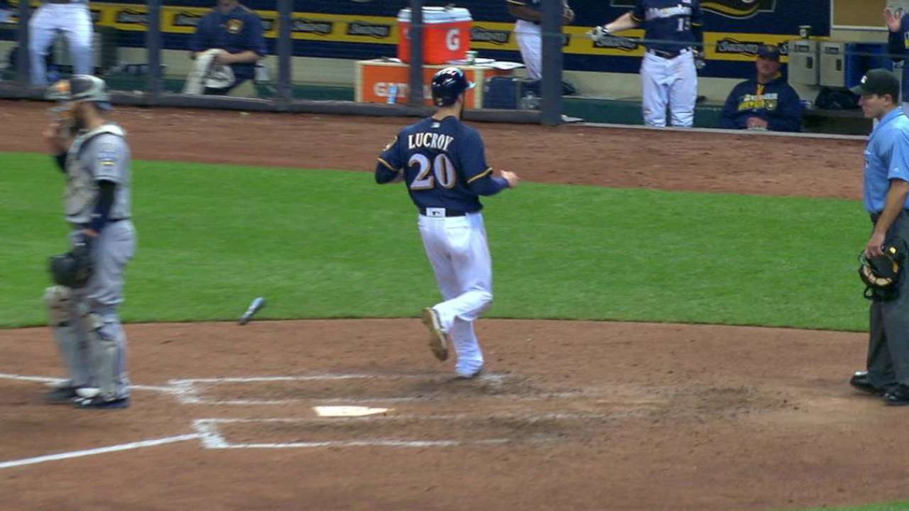 Carter's double knocks in Lucroy