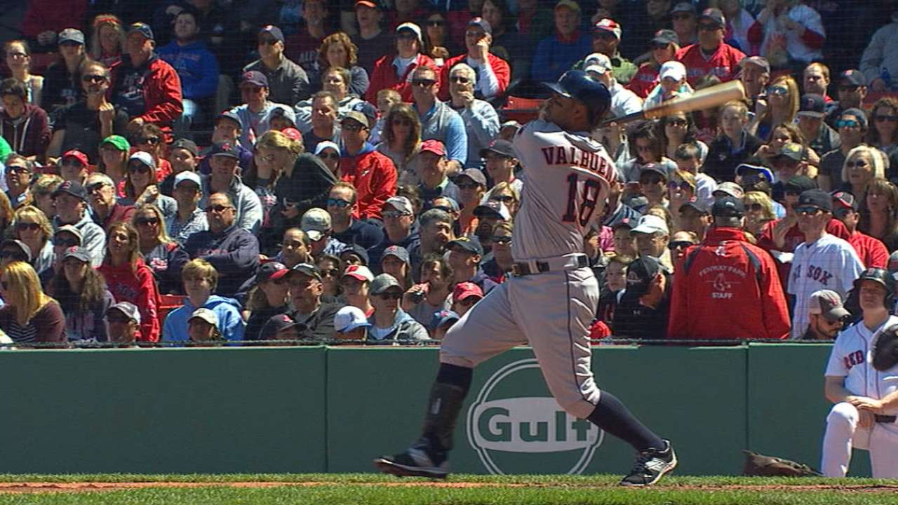 Valbuena's five-RBI day
