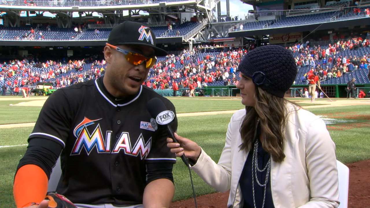Stanton on HR, OF collision