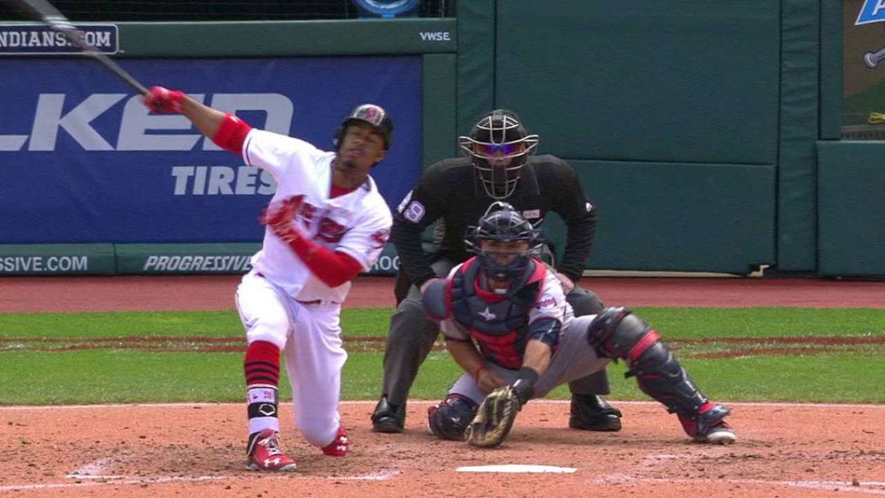 Tribe has hard time cashing in against Twins