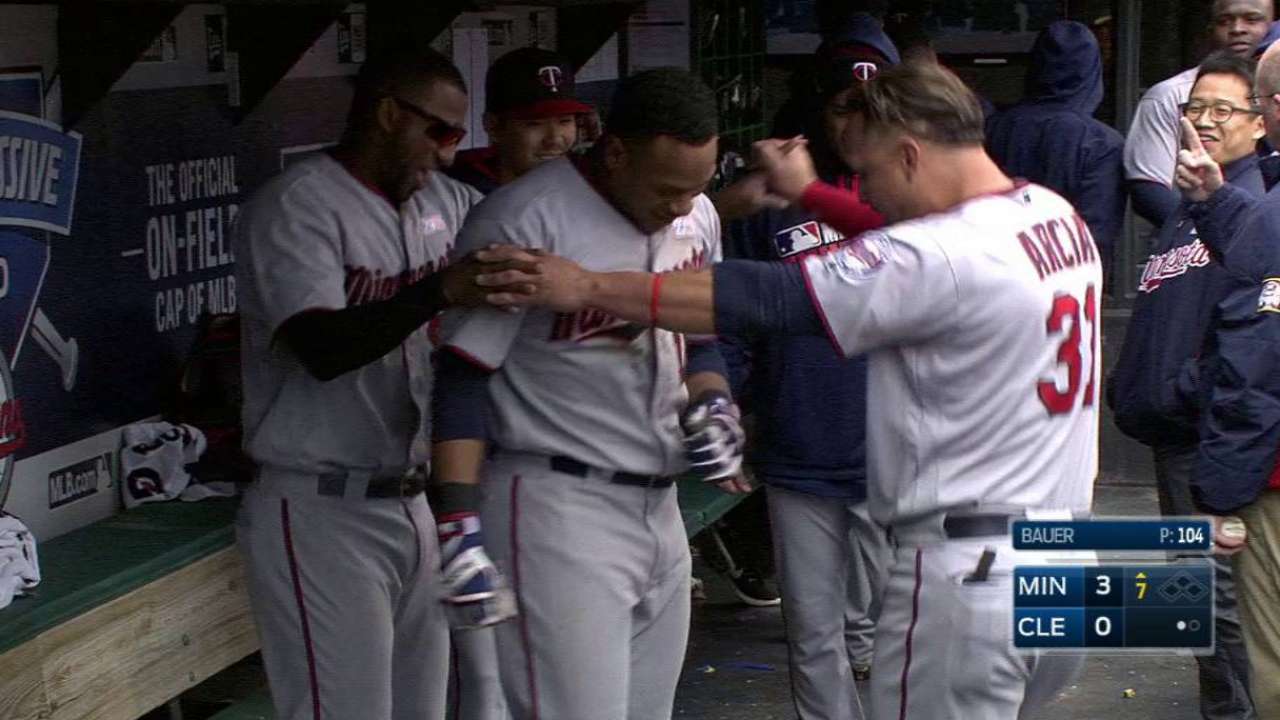 Polanco's solo home run