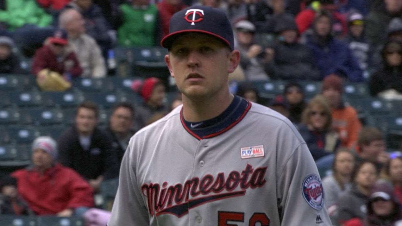 Given early lead, Duffey leads Twins over Tribe